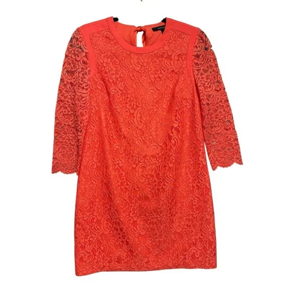 cynthia steffe lace dress Cynthia Steffe Sleeveless Lace & Ostrich Feather Skirt Dress - Daisy